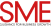 SME logo promoting business growth in red and black.